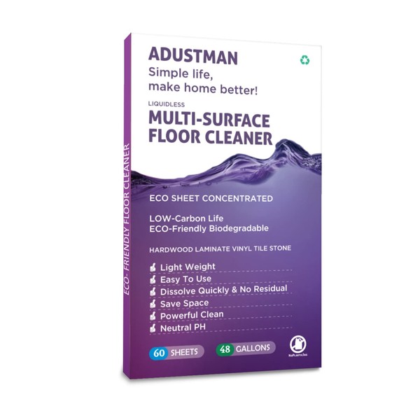 Eco Friendly Floor Cleaner Concentrated Biodegradable Cruelty-Free Hard-Surface Hardwood Laminate