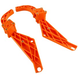 TCT-MT Arm Batwing Inner Fairing Support Brackets Fit for Harley Road King Street Glide FLHX 1993-2013 Electra Glide Ultra Classic FLHTCU FLHTK FLHT Batwing Fairing Dresser Models Orange 2012 1994