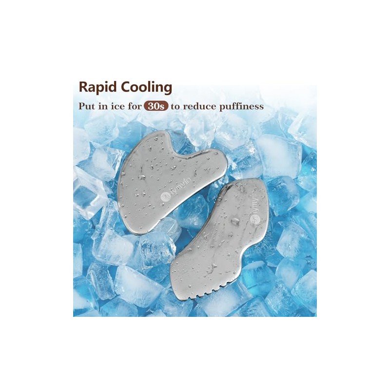 Juego de herramientas de raspado muscular de acero inoxidable 5