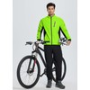 baleaf Men's Winter Cycling Jackets Water Resistant Thermal Running Softshell