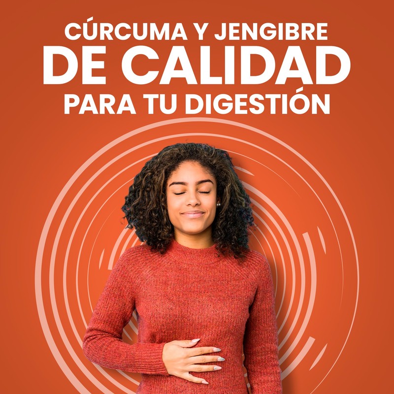NuBoost Cúrcuma y Jengibre 1610 mg – 180 Cápsulas con