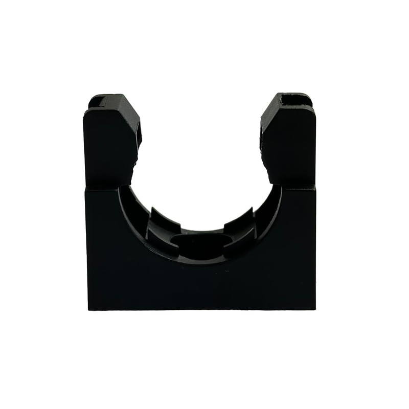 On1shelf® Pipe Bracket/Fixing Stent, Black, AD 13 mm (M13) (10)