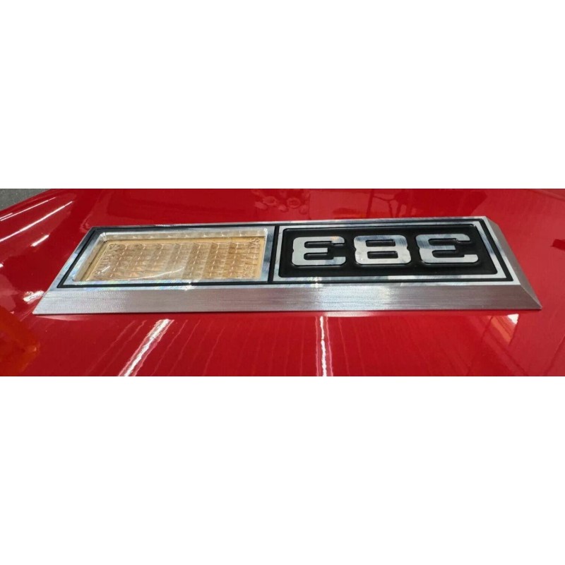 Knies Machine 1968 Chevelle Impala Nova '502' Emblem Marker Light