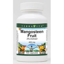 Mangosteen Fruit 2% Extract - 450 mg (100 Capsules, ZIN: 541259)
