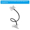 PATIKIL 13 Inch Microphone Gooseneck, 5/8-27 Thread Metal Universal Hose,