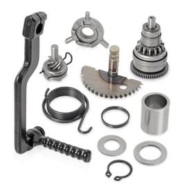 HANQI Start Gear Pedal Shaft Pedal Kit, Start Clutch Component, Light Motorcycle Pedal Start Rod, Suitable for GY6 49cc 50cc 139QMB Engine Light Motorcycle ATV Scooter (8 gears)