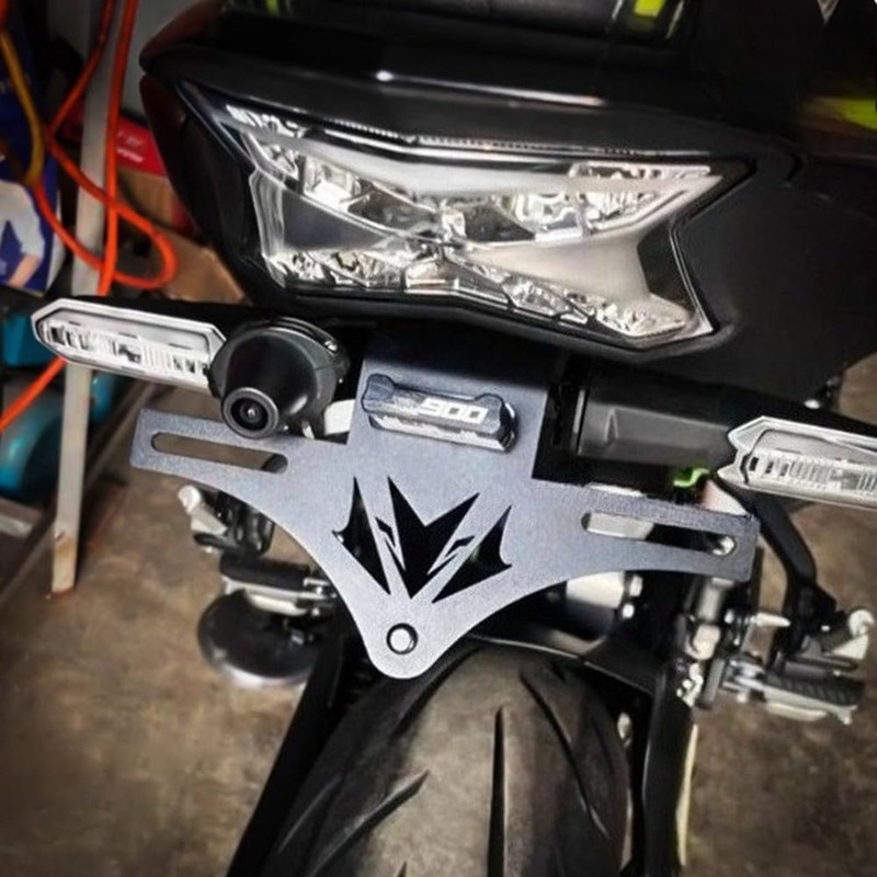 for Z900 z900 2025 Model Accessories License Plate Frame Motorcycle