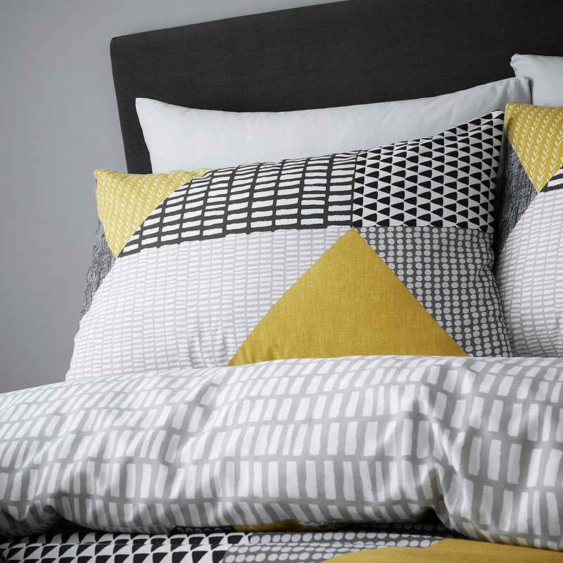 Catherine Lansfield Larsson Geo 135 x 200 cm Duvet Cover