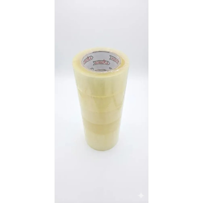 Cinta Adhesiva Acrílica Transparente Adbeka 48x150mm 36u