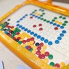 Magnetic Dot Drawing Board Cute Crab Shaped Doodle Board Educational
