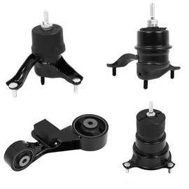 Set of 4 Engine Motor Mount & Transmission Mount Kit Compatible with Toyota Camry L4 2.5L 2012-2017, OE: A72004HY A62081 A4288 A62062
