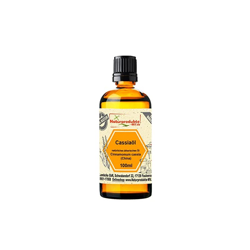 Cassia Oil (100ml) Natural Cassia Cinnamon Essential Oil