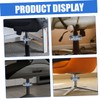 TEHAUX 5sets Office Chair Saver Device Clamp to Fix Sinking