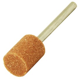 SK11 Whetstone with Shaft for Ironworking, 0.4 x 0.5 inches (10 x 13 mm), WA60P No.6