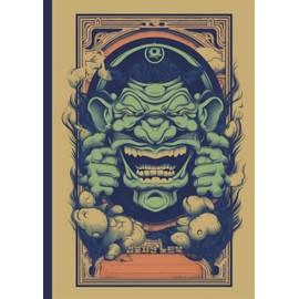 Composition Notebook College Ruled | Trendy & Hip Korean Style Design for Creative Minds | Unique Eastern Goblin Graphics