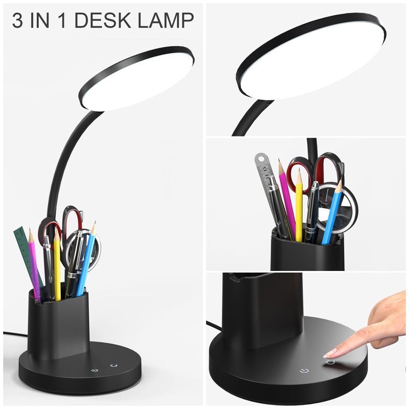 Vicsoon Desk Lamp, LED Desk Lamp for Home Office, Touch