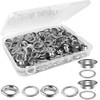 50 Sets Eyelet Set, 20 mm Eyelet Pliers, Metal Eyelets,