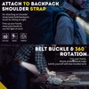 IronSeals 360° Rotatable Clip LED Flashlight Torch Holder Stretchable Adjustable