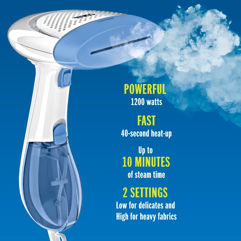Conair Handheld Garment Steamer for Clothes, ExtremeSteam 1200W, Portable Handheld