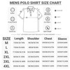 UOER Golf Polo Shirts for Men Print Short Sleeve Golf
