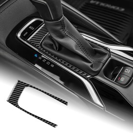 AIRSPEED for 2019-2024 Toyota Corolla 2021-2024 Corolla Cross Gear Shift Inner Frame Cover Center Console Carbon Fiber Interior Trim Accessories, Black