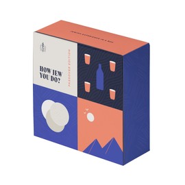 The Rohr Jewish Learning Institute How Jew You Do? - Jewish Party Game, Conversation Starter and Ice Breaker - 40 Card Set (Passover Edition)