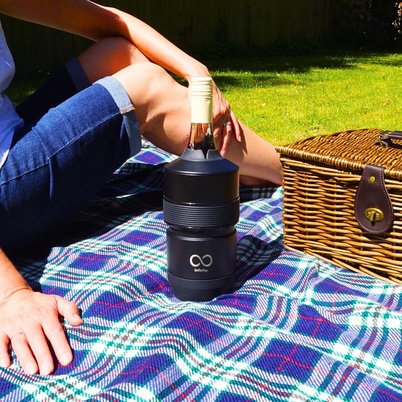 ∞ infinity Wine Cooler | Long-Lasting Cooling | Secure and