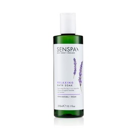 SenSpa Relaxing Lavender Bath Soak, Vegan Bubble Bath, 250ml