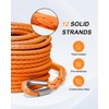 Kolvoii Winch Rope Extension 1/4 Inch x 50 Ft 10,000