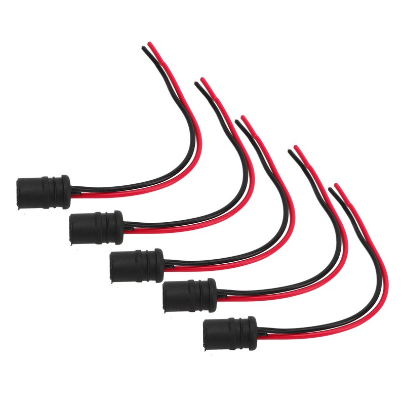 10 Pcs T10 W5W LED Socket Holder Light Bulb Extension