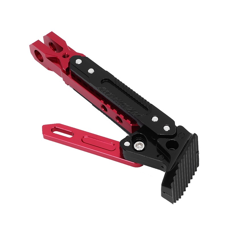 Motorcycle Frame Horizon Bracket Aluminum Alloy Adjustable Kickstand Side Stands