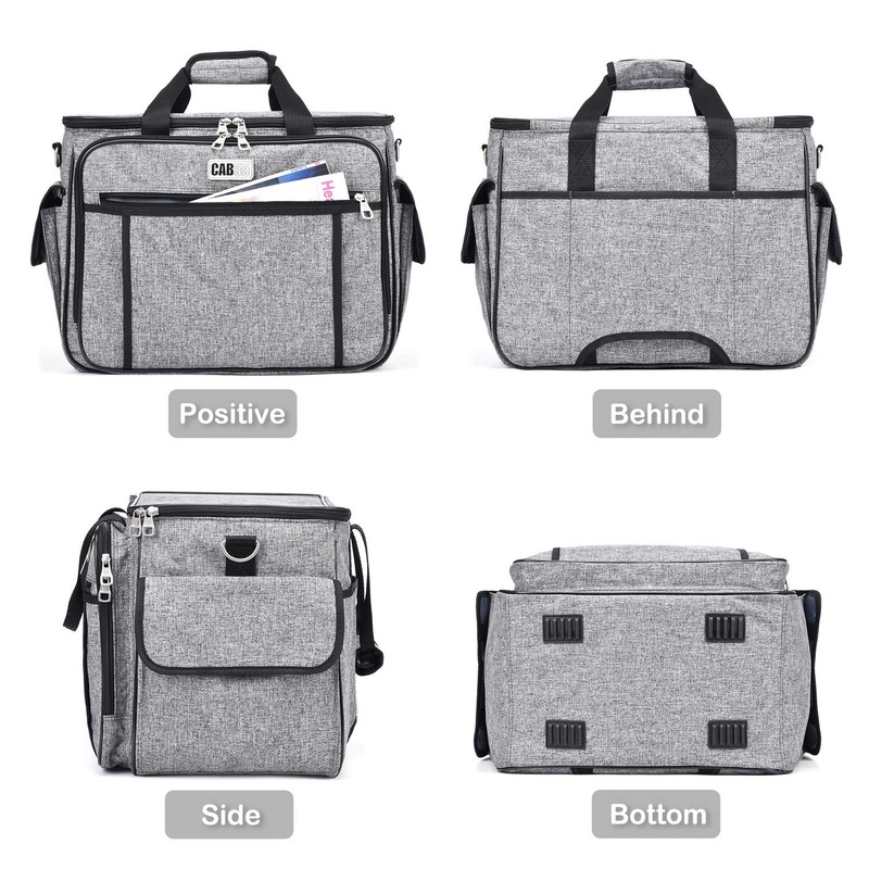 CAB55 Rolling Sewing Machine Case, Detachable Rolling Sewing Machine Carrying