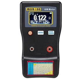 Ticfox MESR-100 Auto Ranging ESR Capacitor Low Ohm Meter Capacitive Resistance Tester 0.001 to 100R