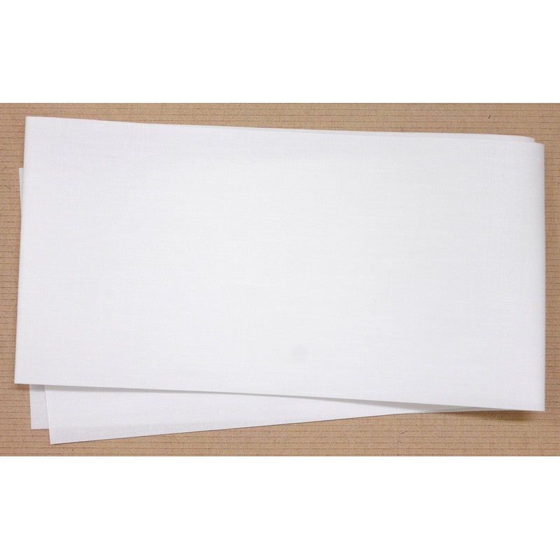 KAWAGUCHI 11-162 Name Tape, Wide Wide, White, 1, Width 2.8