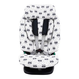 JYOKO Kids Cover Compatible with Bebeconfort, Maxi Cosi Titan Pro, Cotton (Raccoon)