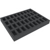 FS035BO 35 mm Full-Size foam tray with 36 compartments