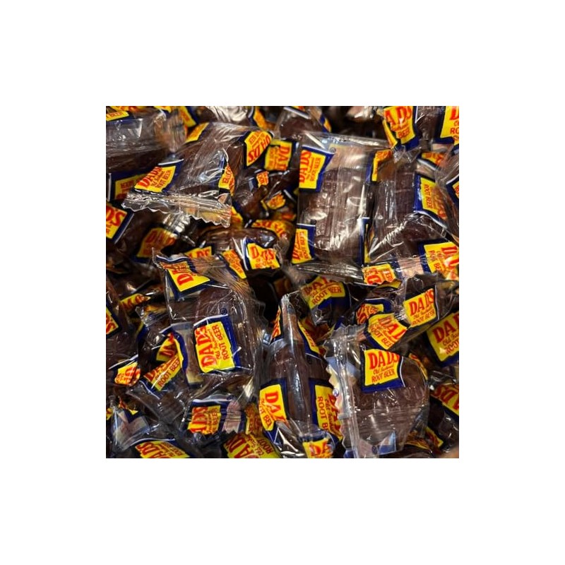 YANKEETRADERS Classic Dads Root Beer Barrels Hard Candy, 4 Pounds
