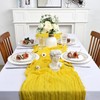 8 Pack Lemon Yellow Cheesecloth Table Runner 10Ft Gauze Cheese