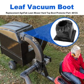 Leaf Vac Parts 48133 Boot Agri Fab Lawn Vacuum Parts FOR Agri Fab Lawn Mower Hardtop Vacuum Boot Agri Fab Lawn Sweeper Parts
