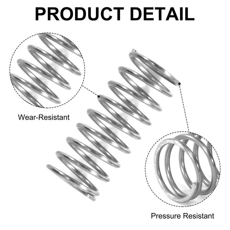 GUNGY Compression Spring Stainless Steel Spring Compression Springs 30 mm