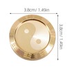 CIYODO Fidget Coin Slider Toy Brass Metal Decompression Slider for