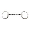 Korsteel Stainless Steel Slow Twist Eggbutt Snaffle Bit, 5"