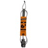 Captain Fin Shred Cord 6' Comp Surfboard Leash - Grey