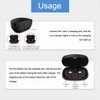 Wokyo Rechargeable Hearing Aid Batteries and Charger for 675 Hearing