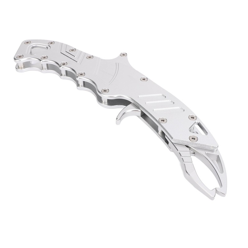 Fish Gripper Alloy Multifunctional Rustproof One Hand Operation Fish Lip