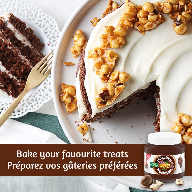 Kraft Peanut Butter Hazelnut Spread with Cocoa, 725g