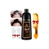 Shampoo Tinte Instantneo Cubre Canas Natural Jengibre
