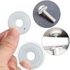 Mbsomnus Pack of 60 Plastic Washers M5-15 mm Nylon Washers