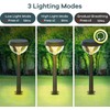 Linkind Castle Solar Path Lights, 3000 K Warm White Solar