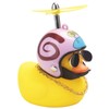 wonuu Rubber Duck Car Decorations Cute Yellow Duck Car Dashboard